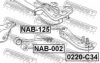 FEBEST NAB-125 Control Arm-/Trailing Arm Bush